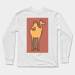 Gayle's Art: Camel Long Sleeve T-Shirt